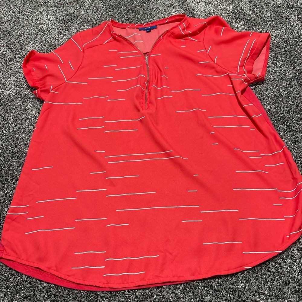 Apartment 9 woman’s xl coral colored blouse